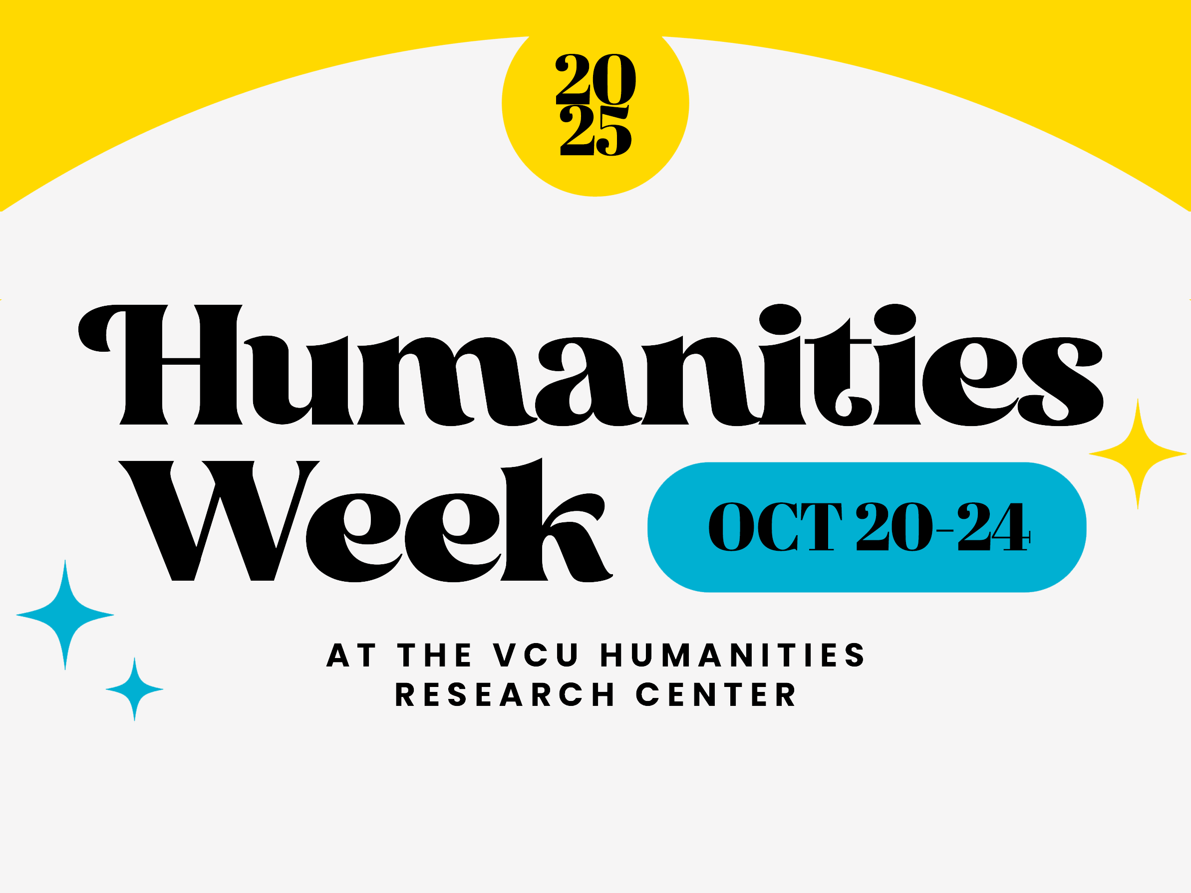 Humanities Week 2025 Graphic