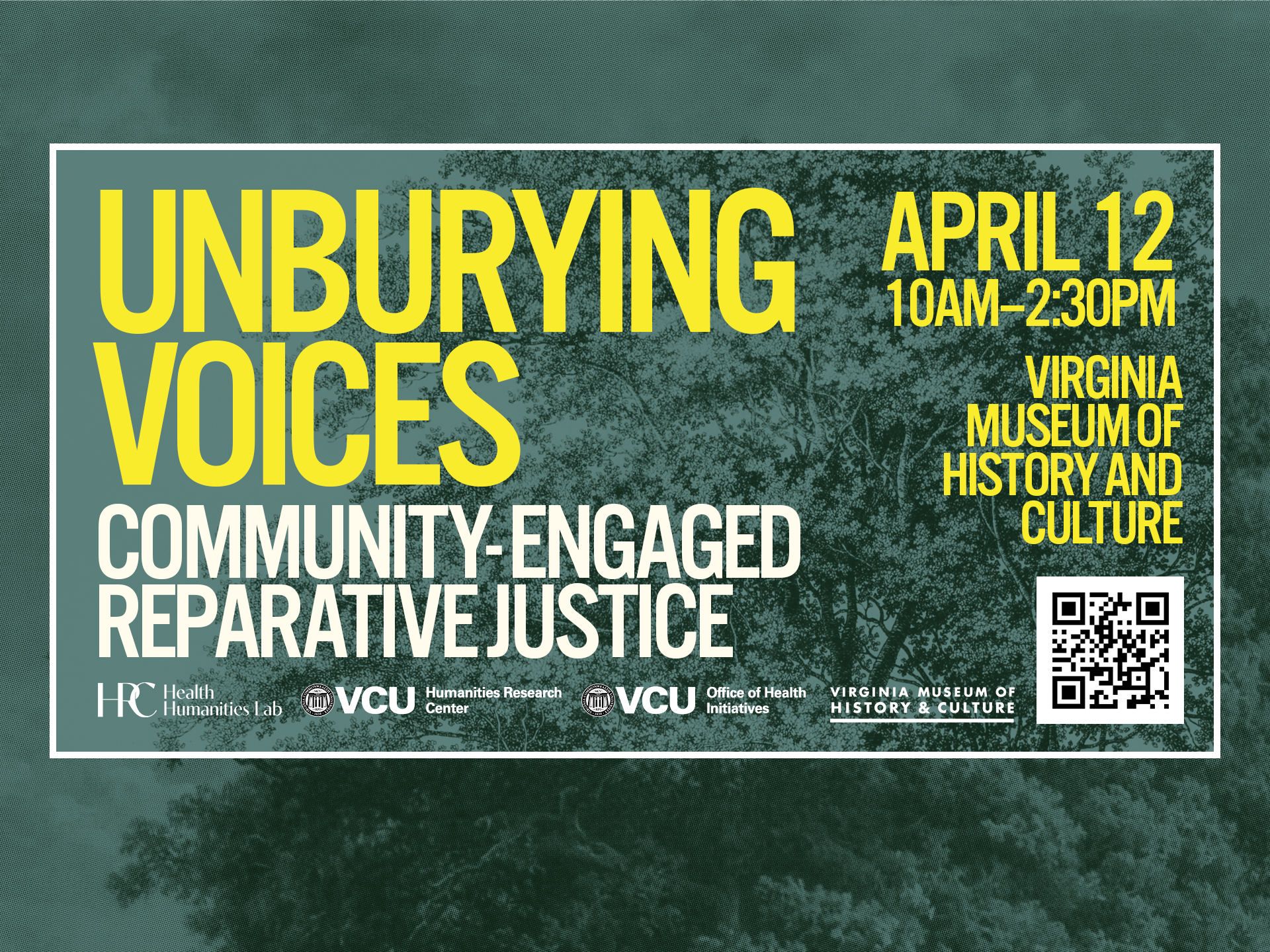 Apr12 Unburying Voices poster 4x3 ratio